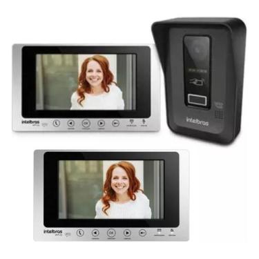 Imagem de Videoporteiro WiFi wT7 Lite Intelbras 2 Módulos Internos e Acesso RFID