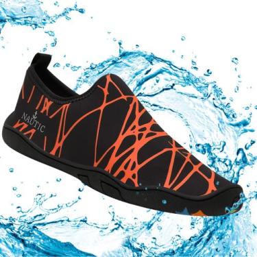 Imagem de Sapatilha Nautia Para Pesca Mergulho Esportiva praia Cachoeira Trilhas