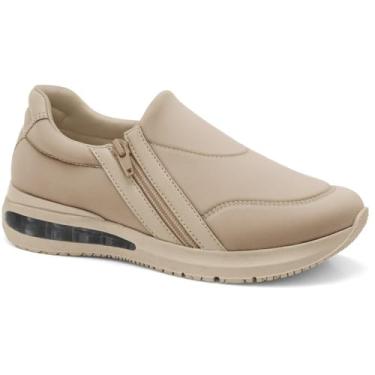 Imagem de Tênis Comfortflex Slip On Zíper Feminino