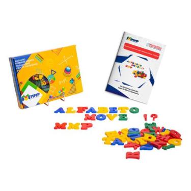Imagem de Alfabeto Móvel Com Livro Manipulativo Kit Educativo Completo Para Alfa