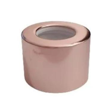 Imagem de Kit 02 Frascos De Vidro Cubo Transparente 100ml Com Tampa Para Aromatizador + Varetas + Pingente Decorativo(ROSE)