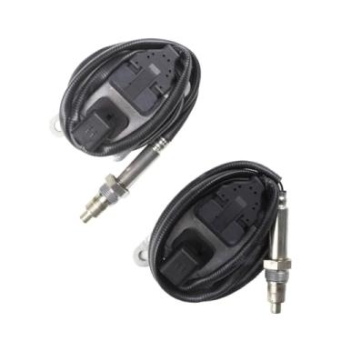 Imagem de Sangyue Sensor de óxido de nitrogênio NOx de 2 peças (serve apenas para V8 6.6L Diesel) para Chevrolet Express 2500/3500/4500 GMC Savana 2500/3500/4500; Silverado 2500/3500 HD 2011-2014 Upstream e