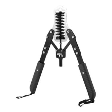 Imagem de Zxpjkyu Expansor de Peito com Mola Ajustável de 10 a 200 Kg, Barra de Força, Estrutura Triangular Robusta E Estável, Aparelho para Treinamento de Braços, Mola única