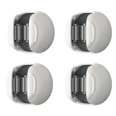 Imagem de Suporte de parede para vassoura, pacote com 4, suporte adesivo para vidro/azulejo/metal - comporta 2,7 kg, serve para alça de 1,5 a 2,6 cm de diâmetro - Armazenamento vertical com almofadas de