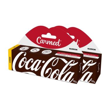 Imagem de Carmed Hidrat.Labial Coca-Cola Marrom 10G