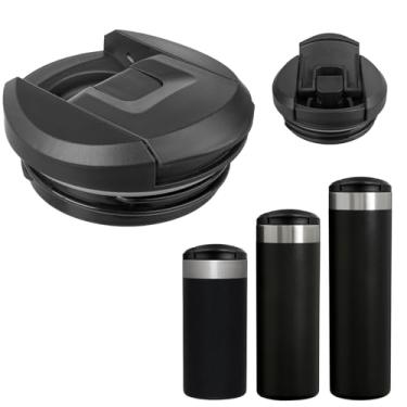 Imagem de TERPINK 1 pacote de tampa de substituição compatível com garrafa Stanley AeroLight Transit de 350 g 473 g 590 ml, tampa de caneca de viagem travando a parte superior, acessórios resistentes a