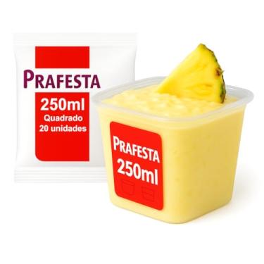 Imagem de BOLO DOCES PUDIM POTE FESTA PRAFESTA PLASTICO RESISTENTE RECIPIENTE