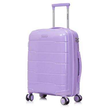 Imagem de Mala de Bordo 10kg Viagem Zíper Expansível em Polipropileno Rodinhas 360º TSA - Lima - Denlex