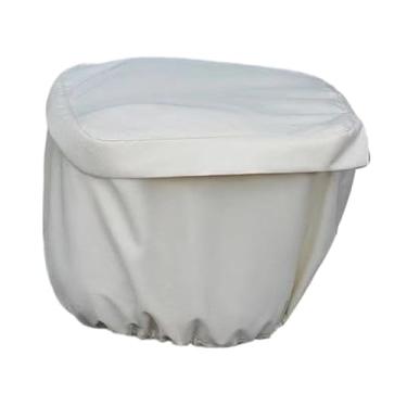 Imagem de kowaku Capa protetora universal para cesta de bicicleta elétrica, à prova de poeira, em nylon, ideal para deslocamentos diários, compras, praia e cidade, Bege