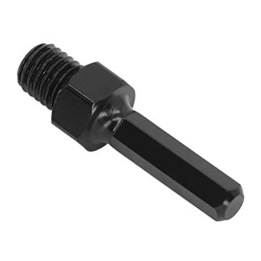 Imagem de Generic Adaptador de Biela de Liga de Aço de Haste Hexagonal Superfície Lisa Banhada Em Preto para Conversão de Furadeira Elétrica Em Reparo Doméstico ou Uso de Fábrica (M14)