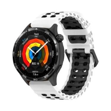 Imagem de Pulseira De Silicone De 22mm Para Huawei GT 6 Pro, GT5, GT4, GT3, Band