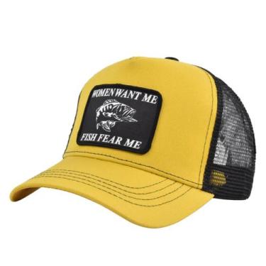 Imagem de Boné de beisebol Womens Wants Me Fishs Fears Me Anime - Yiweisai