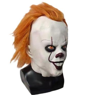 Imagem de Máscara de cosplay Pennywises Latex, Halloween, Carnaval, Páscoa - yiw