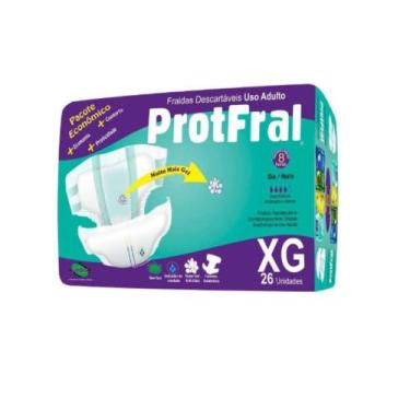 Imagem de Fralda Protfral Pacote Econômico Anatômico Hipoalergênico, XG