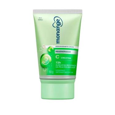 Imagem de Desodorante Antitranspirante Creme Monange Regenerador Feminino 72h 50