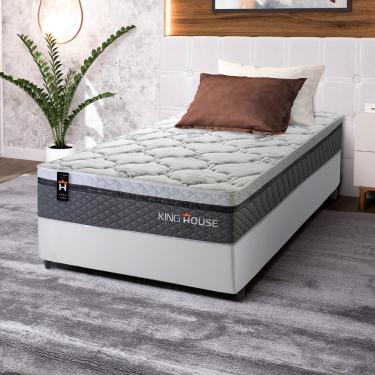 Imagem de Cama Box Molas Ensacadas Benton Solteiro 88x188 King House