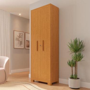 Imagem de Armário Multiuso ACP Móveis Iris Plus 2 Portas com Chave, Cinamomo