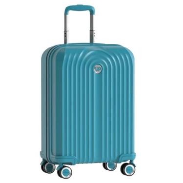 Imagem de Mala De Viagem Bordo Pequena Rodinhas 360 Original Up4you, Azul, Mf104