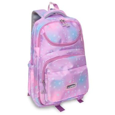 Imagem de Mochila Bolsa Feminina Antifurto Espaçosa Grande Juvenil - Klizz, Nvk1