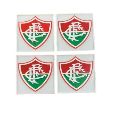 Imagem de Kit 4 Porta Copos Personalizados Fluminense - Topmixshop
