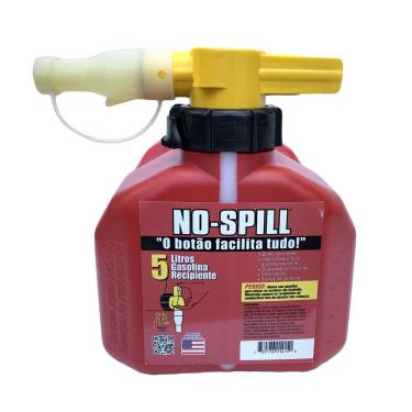 Imagem de Galão Combustível Lupus No-Spill 5 Litros Abastecimento Motos Trilha Motocross Enduro