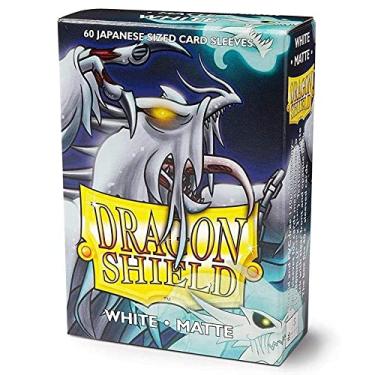 Imagem de Dragon Shield Matte Mini Japanese White 60 ct Card Sleeves Individual Pack
