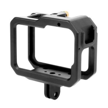 Imagem de Frame Alumínio com Encaixe de Microfone para GoPro 13/12/11/10/9 - Sho