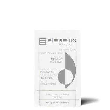 Imagem de Sache Máscara Facial Bio Mineral Argila Cinza Elem - elemento mineral