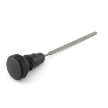 Imagem de FINMOKAL Plugue de óleo preto para motocicleta compatível com Harley Dyna FXD Fat Bob Low Rider Street Bob Super Glide Wide Glide FXDF FXDL 2006-2017