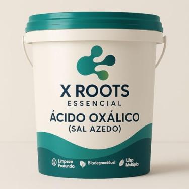 Imagem de Limpa inox - Tira Ferrugem - Renovador de Madeira - Áxido Oxálico - Sal Azedo 100% Puro - 2kg Balde - X Roots Essencial
