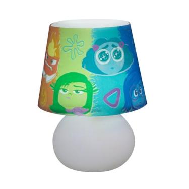 Imagem de Abajur Luminária Infantil Decorativa Luz Difusa com Cabo 1,8m – Design Colorido para Quarto e Mesa