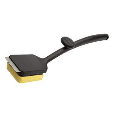 Imagem de Cuisinart Escova de limpeza a vapor para churrasqueira, escova de limpeza sem cerdas para todas as grelhas, acessórios perfeitos para churrasco, grades de ferro fundido limpo, aço inoxidável