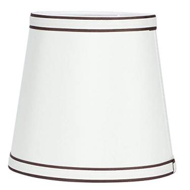 Imagem de OKJHFD 1pcs abajures de tecido para abajur de mesa e luz de chão, abajur de lustre de estilo moderno. 4,3 x 5,9 x 5,5 pol.
