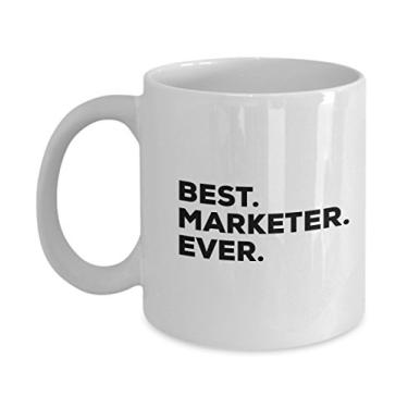 Imagem de Caneca Marketer - Melhor caneca de café de mercado - Presentes de marketing para mulheres e homens profissionais - Chá cacau vinho - abaixo de $20 ou adicionar à bolsa de presente Bas