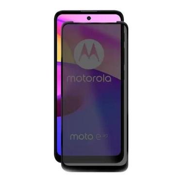 Imagem de 2x Películas de Privacidade 3D para Celular Motorola Moto E30 E40 Anti