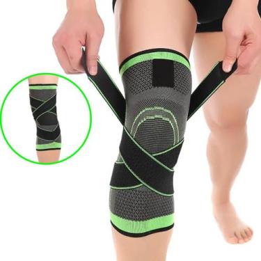 Imagem de Joelheira Compressão Esportiva Ortopedica Articulada Cor - Shopbr