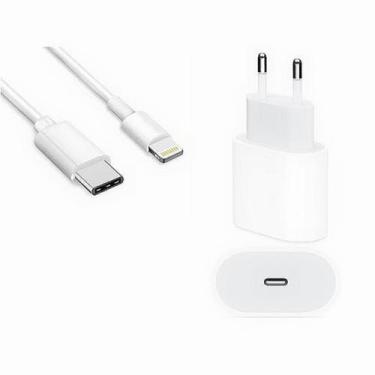 Imagem de Carregador Completo Compativel Para I Phone Original 20W Para I PAD-No