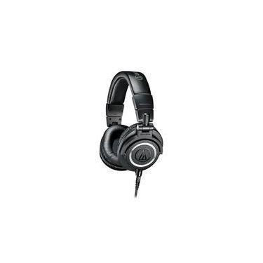 Imagem de Fone de Ouvido Profissional Audio-Technica, com Case, Drivers 45mm, Preto - ATH-M50x