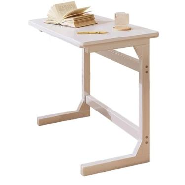Imagem de Mesa de estudo mesa lateral criativa varanda mesa de escritório simples mesa de escritório quarto computador estabilidade de suporte de carga construção sólida adequada para uma ampla gama de