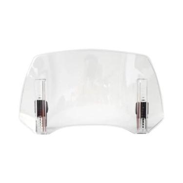 Imagem de Extensor De Para-brisa Universal Ajustável Para Motocicletas, Defletor
