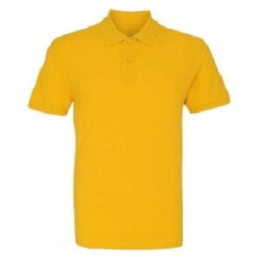 Imagem de Kit Fardamento 3 Camisas Masculina Gola Polo Piquet Poliéster - Genéri