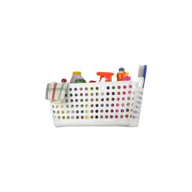 Imagem de Cesto Arthi Plástico Retangular Flexível Branco 22L