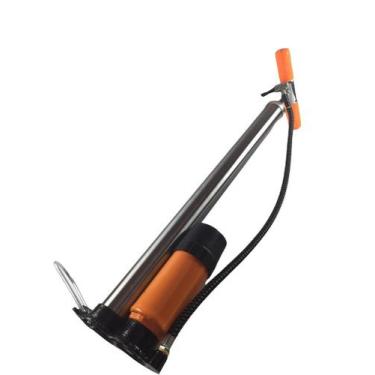 Imagem de Bomba De Ar Manual Tanque Duplo Pneu Moto Bicicleta Manometro - BESTFE