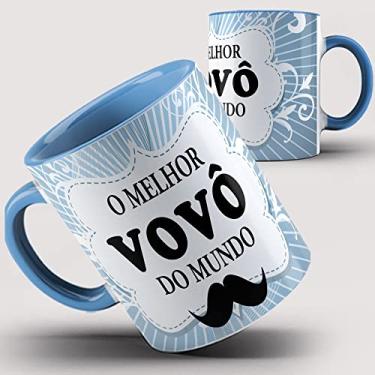 Imagem de Caneca Azul O melhor vovô do mundo 31ia