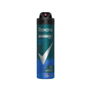Imagem de Desodorante Antitranspirante Aerossol Masculino Rexona Active Dry 72 h
