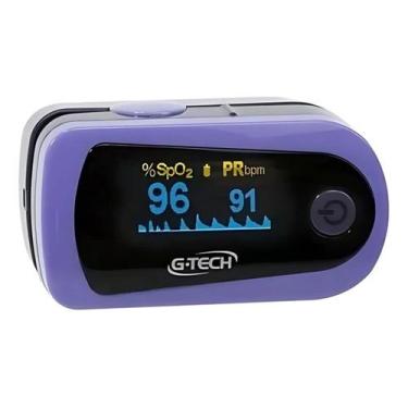 Imagem de Oxímetro de dedo Digital Medidor de Saturação Frequencia Cadíaca G-Tec