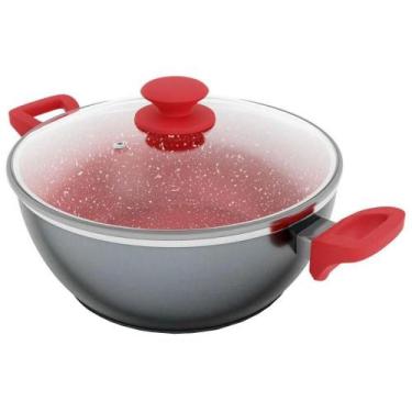 Imagem de Panela Philco PPH280ACR Com Tampa De Vidro e Revestimento Redstone 6,1