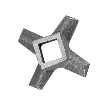 Imagem de Moedor de Carne de Cozinha Em Aço, Lâmina Cortadora, Lâmina Afiada e Eficiente para Substituição de Misturador de Suporte de Linguiça Caseira (Tipo 5 (8,3 x 8,3 x 3,5 pol.))