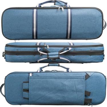 Imagem de Estojo Case Violino Antoni Marsale SN800 Retangular Azul