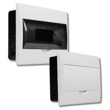 Imagem de Quadro Distribuição 9/12 Disjuntores Embutir Caixa Disjuntor Din Nema 